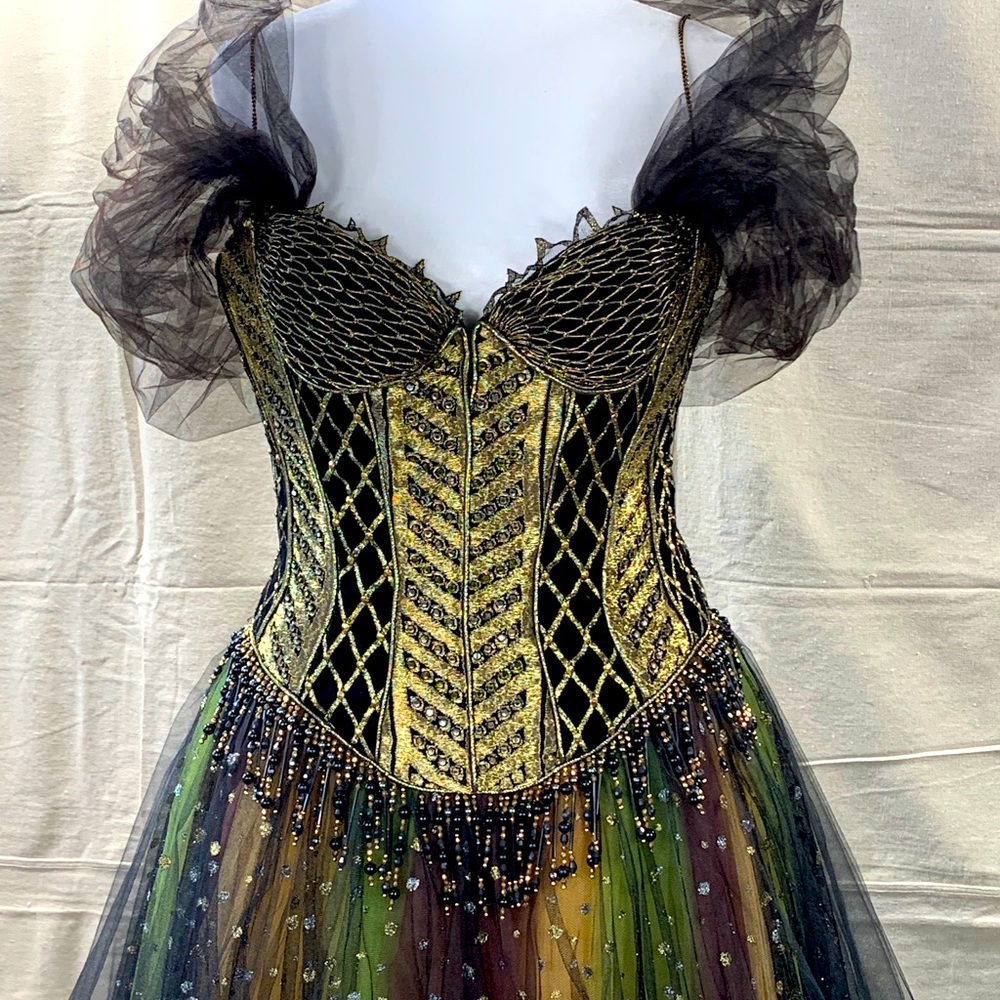 One-of-a-Kind Custom Bob Mackie Couture Evening Gown - Picture 6 of 13